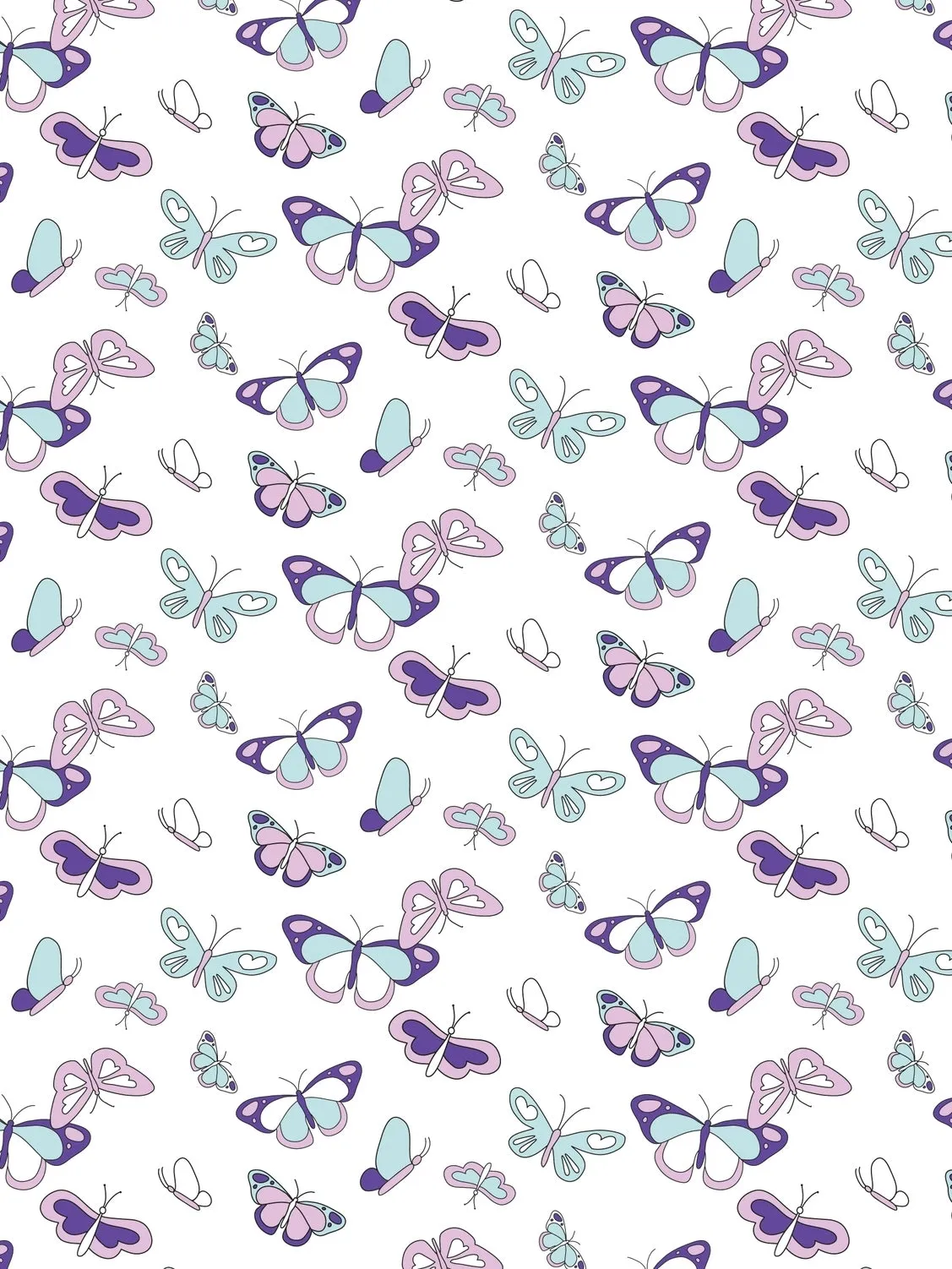 Butterflies Two Piece PJ