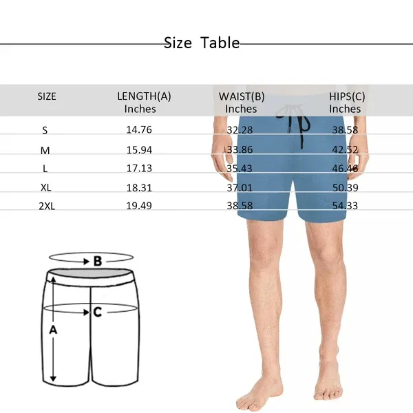 Customized Funny Swim Trunks Personalized Lick It Men's Quick Dry Swim Shorts with Girlfriend's Face