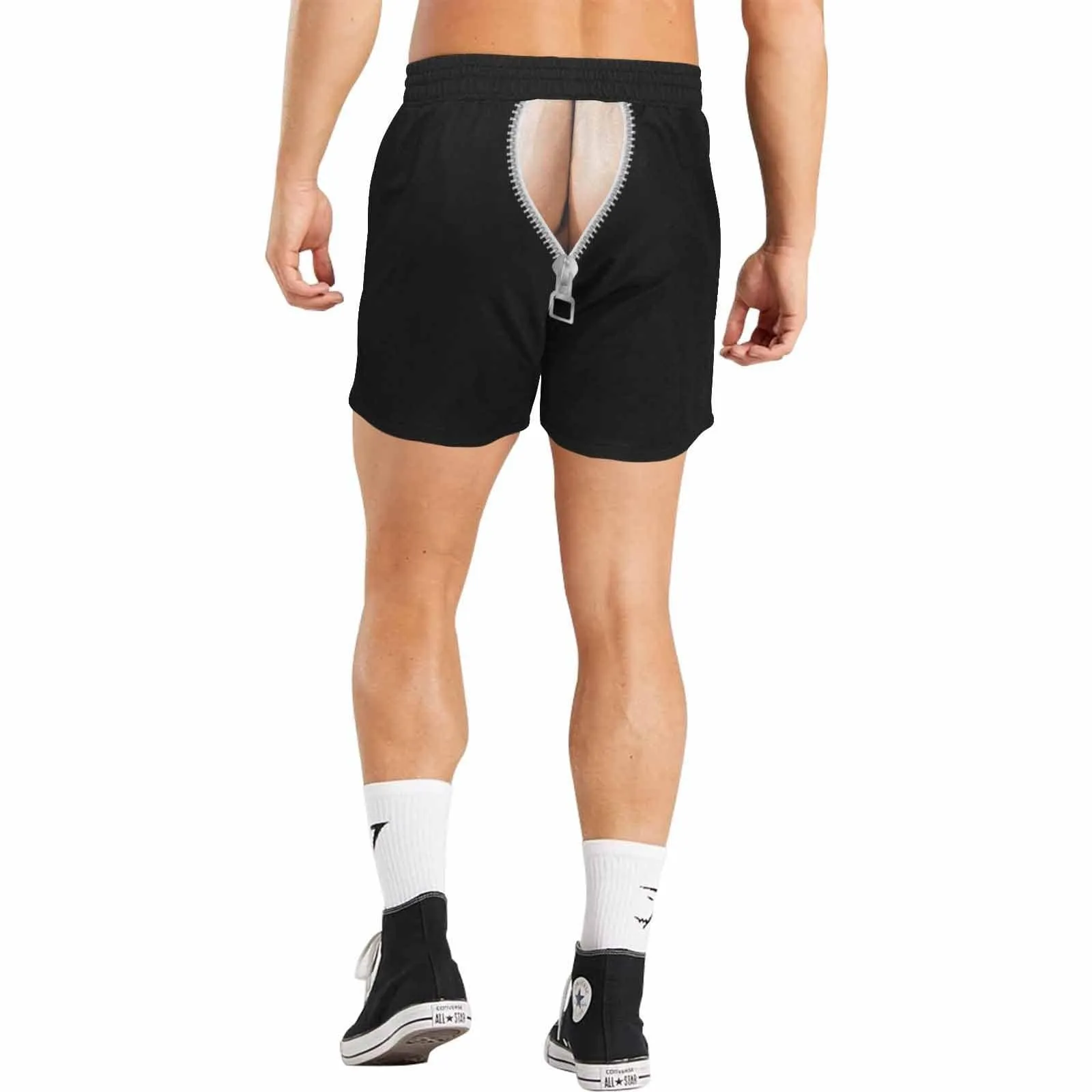 Customized Funny Swim Trunks Personalized Lick It Men's Quick Dry Swim Shorts with Girlfriend's Face