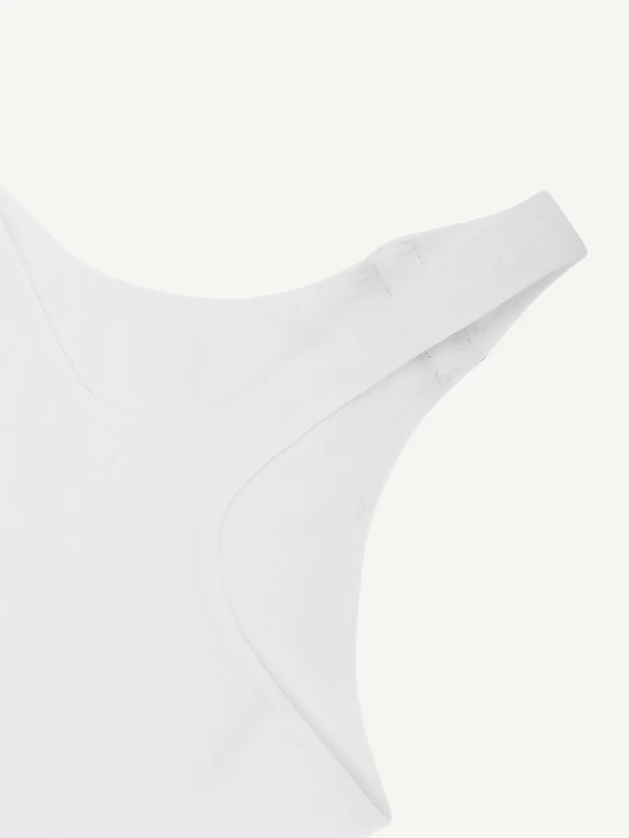 Deep V Neck Tummy Control Thong Shapewear Bodysuit