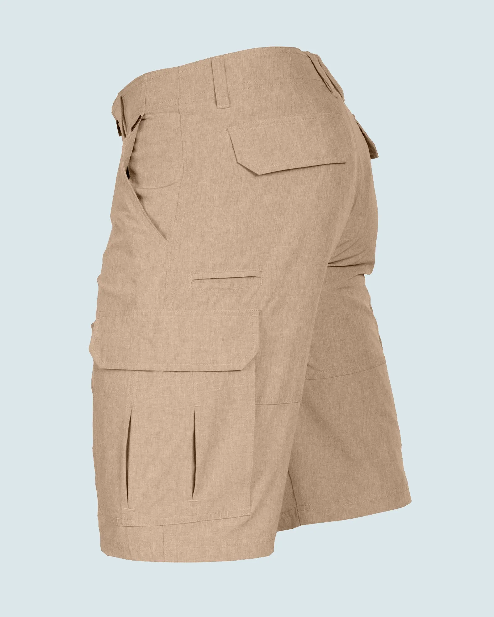 Export Mens Cargo Hybrid  Short - Charcoal