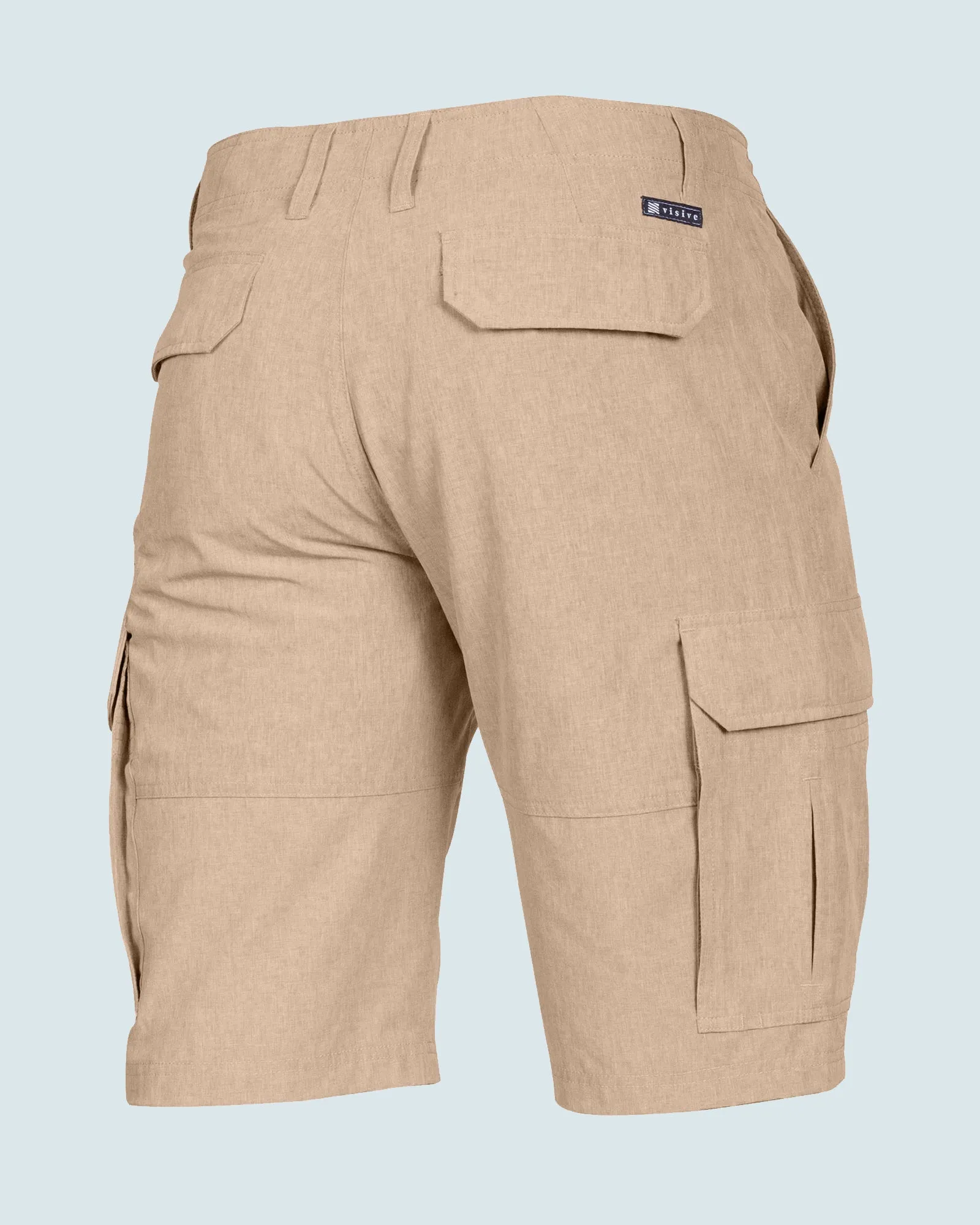 Export Mens Cargo Hybrid  Short - Charcoal