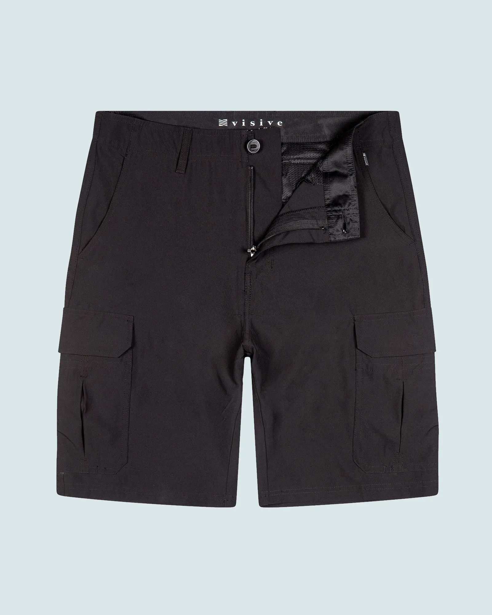 Export Mens Cargo Hybrid  Short - Charcoal