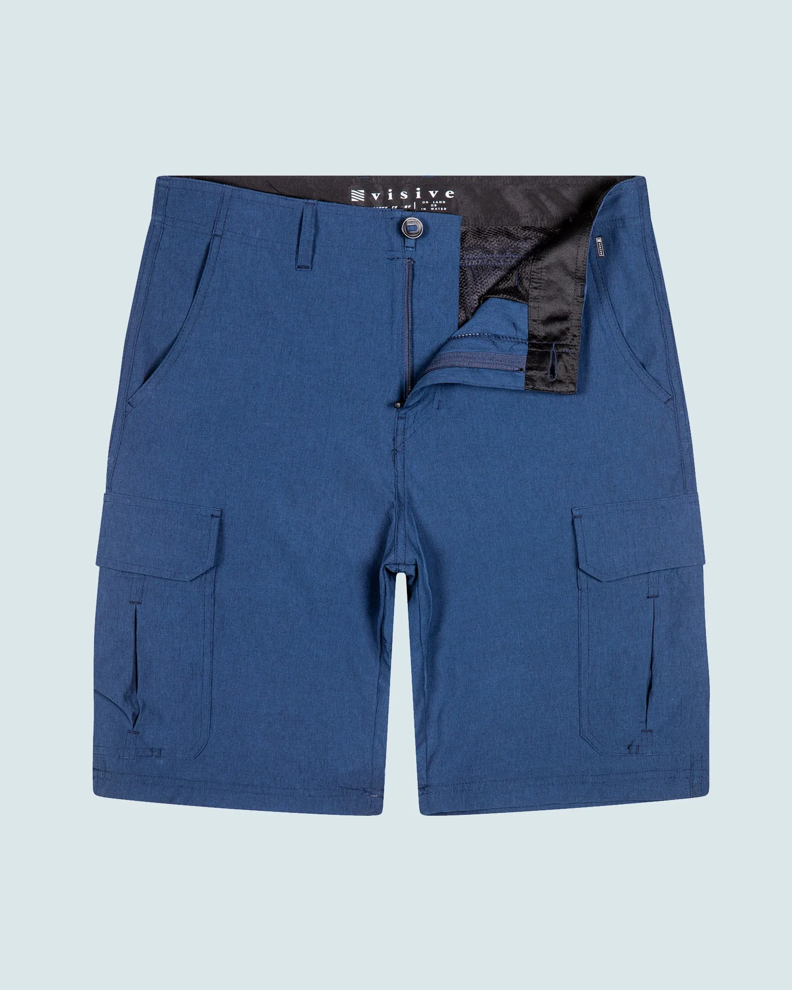 Export Mens Cargo Hybrid  Short - Charcoal