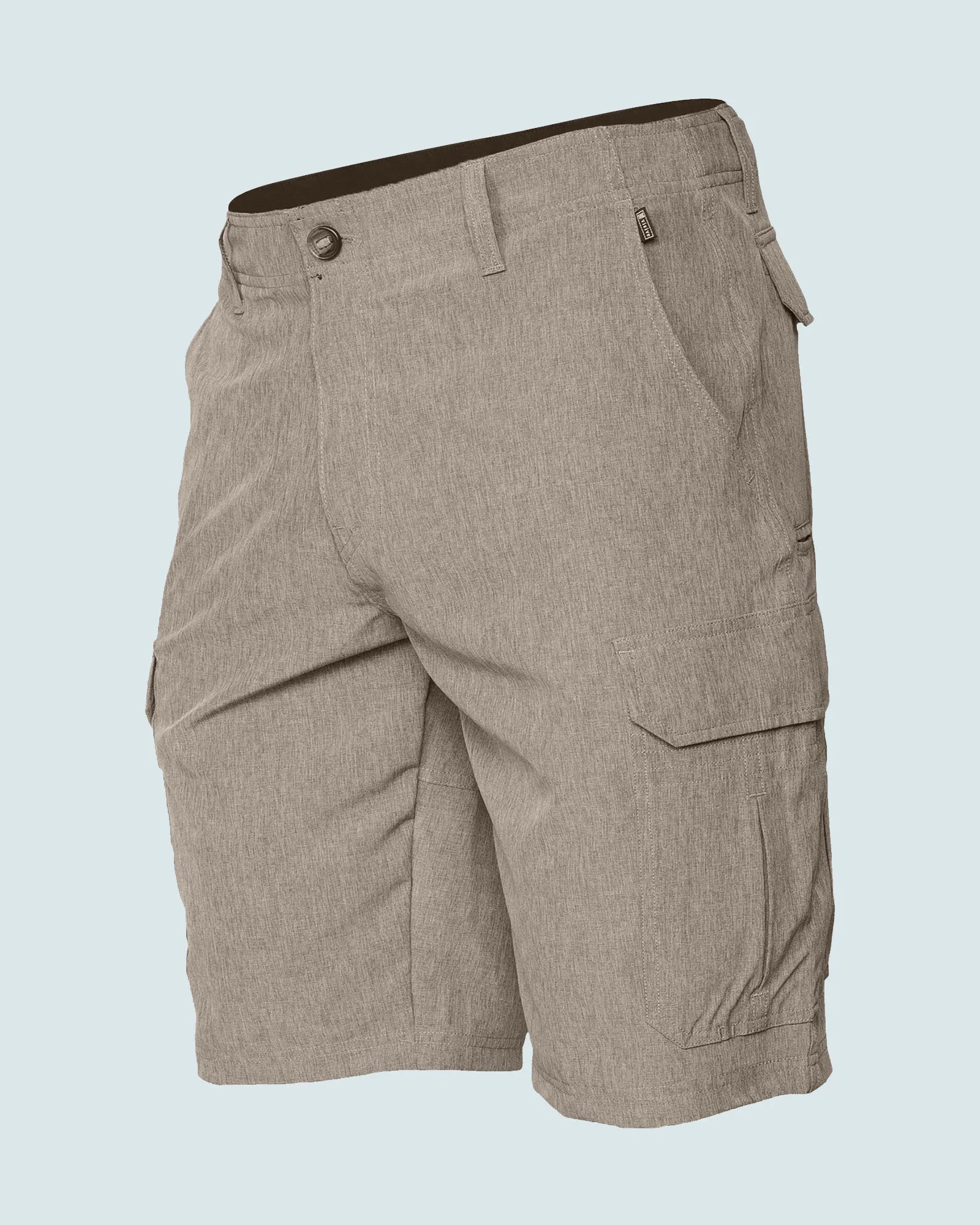 Export Mens Cargo Hybrid  Short - Charcoal