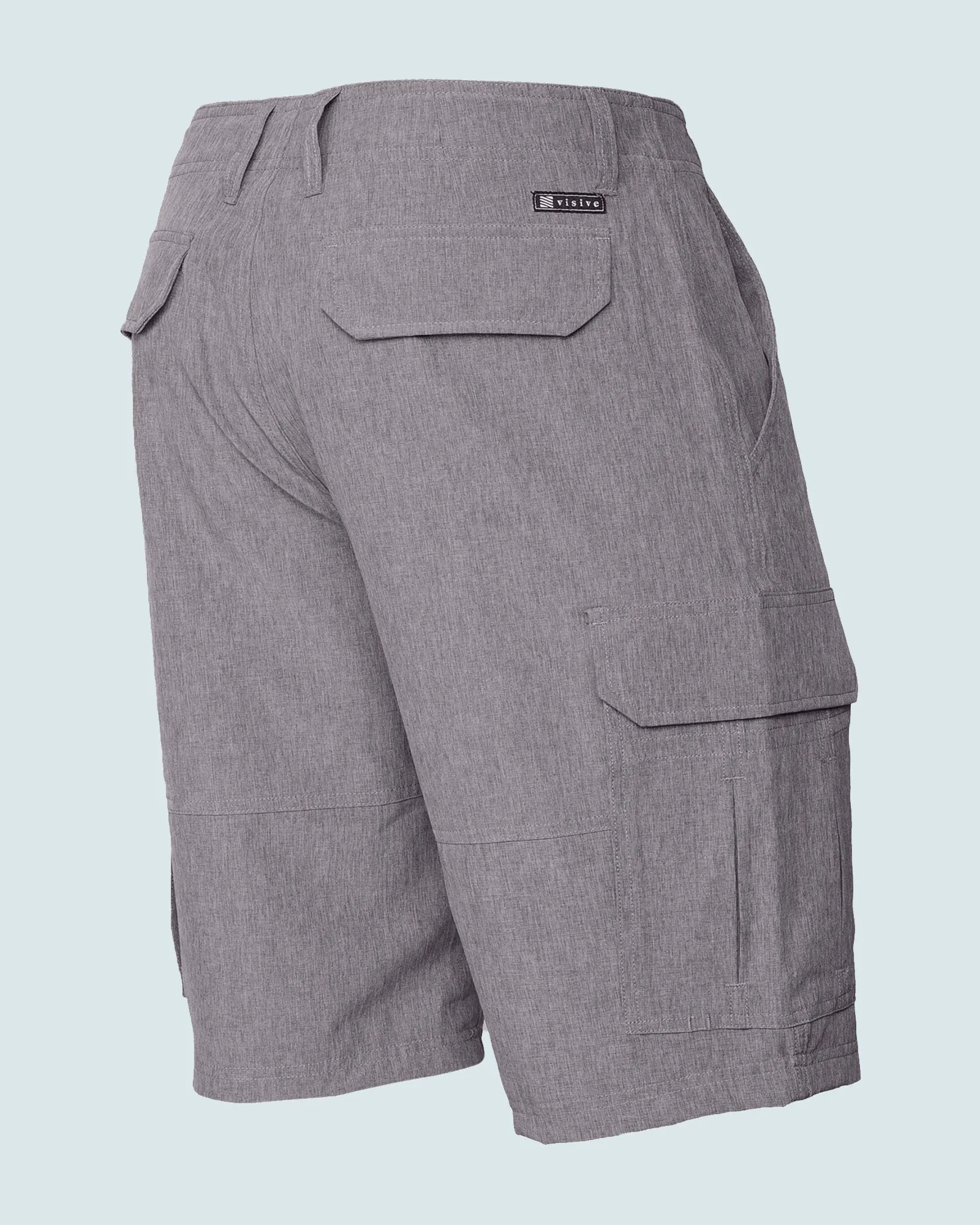 Export Mens Cargo Hybrid  Short - Charcoal