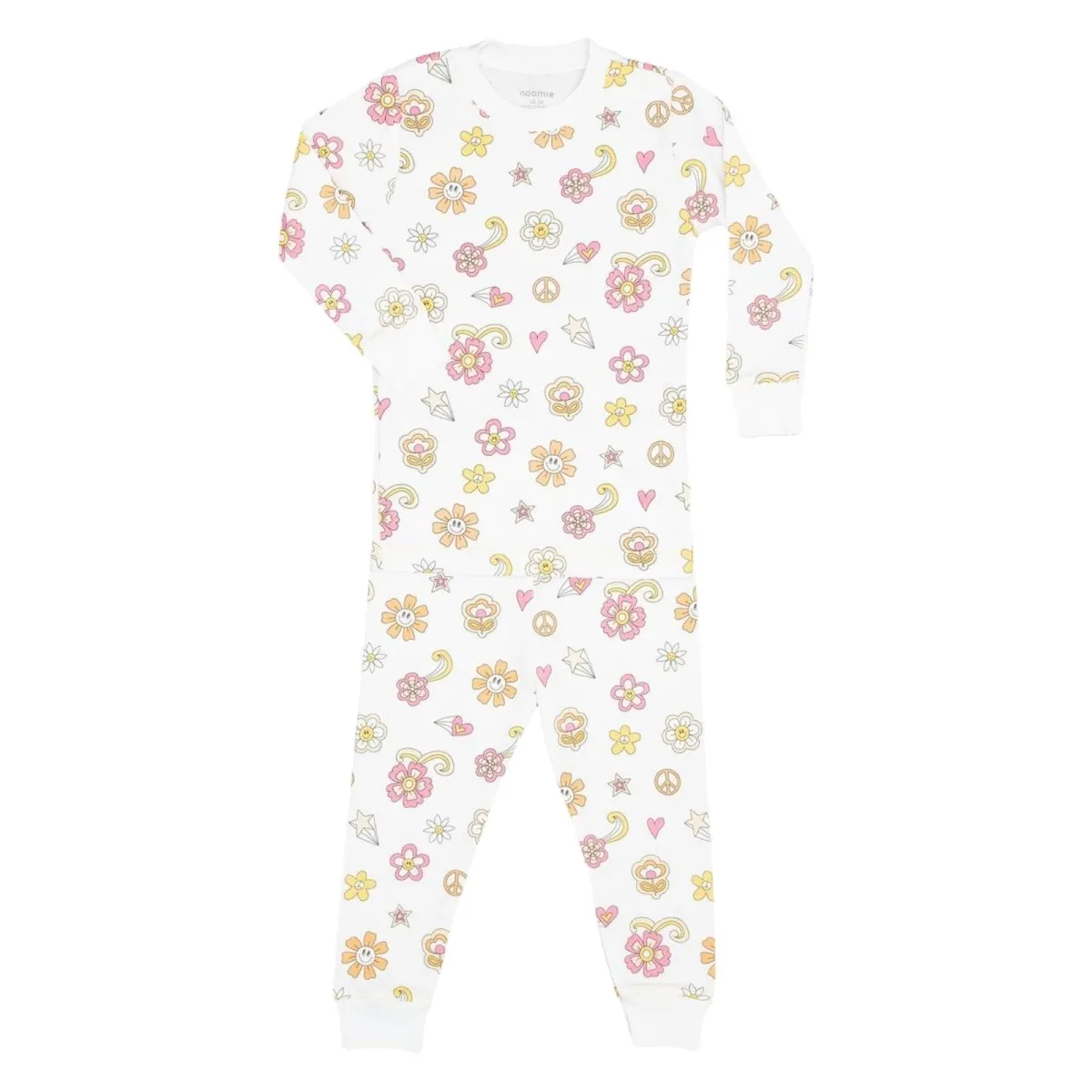 GROOVY LONG SLEEVE TWO PIECE PJS
