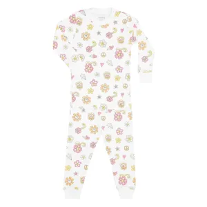 GROOVY LONG SLEEVE TWO PIECE PJS