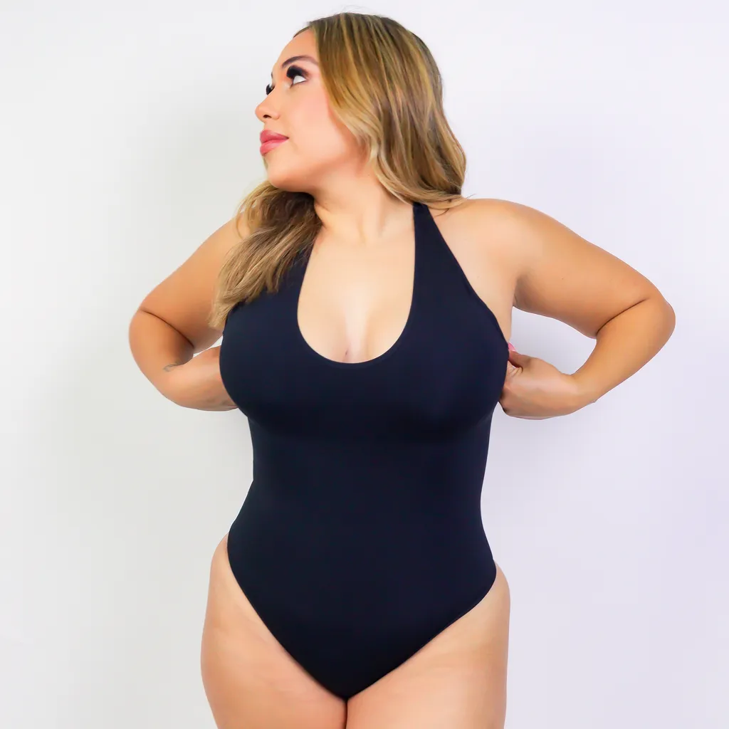 Izzy Halter Shaping Bodysuit