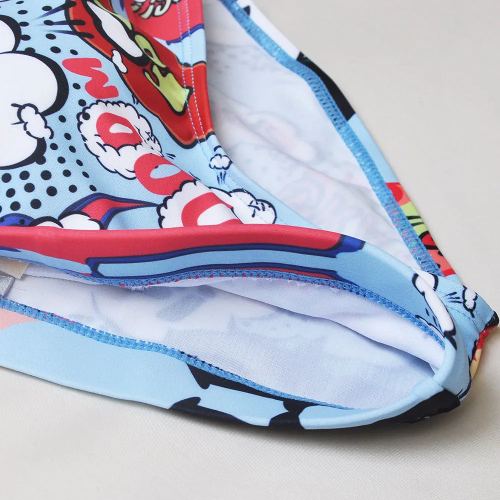 Men's Bang Comic Enhancing Low Rise Swimsuit