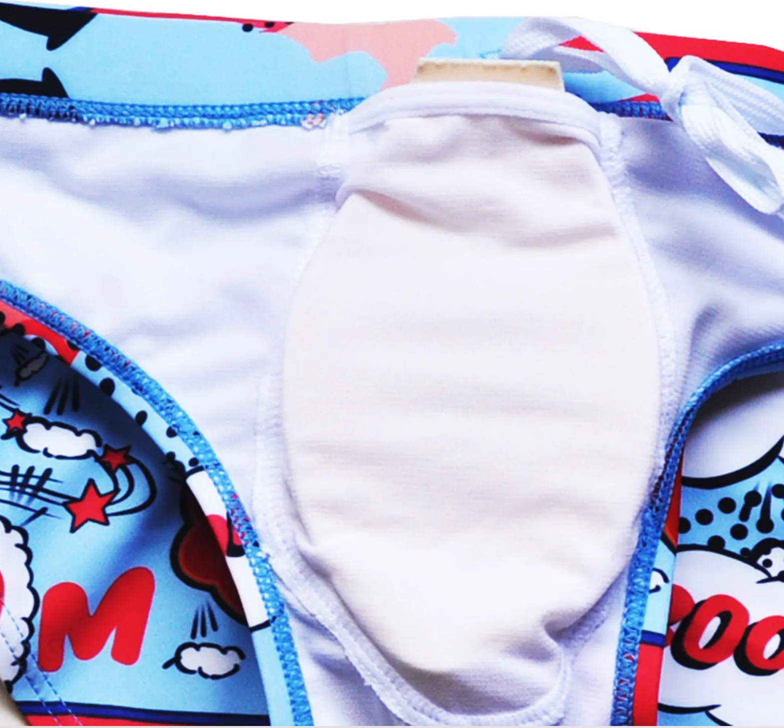 Men's Bang Comic Enhancing Low Rise Swimsuit