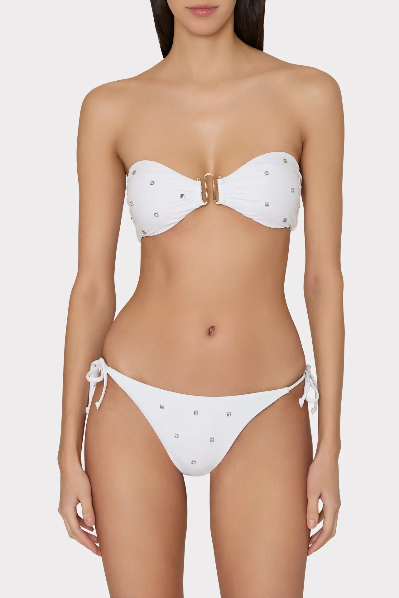 Millie Diamond Heat Set String Bikini Bottom