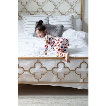 Peregrine Kidswear - Mod Poppy Two-Piece Bamboo Pajamas