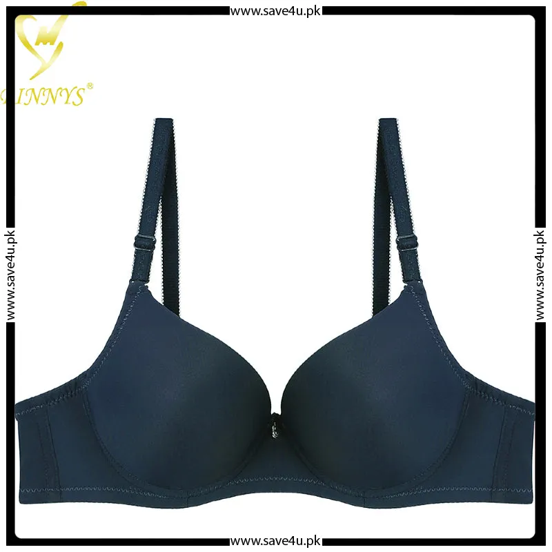 Plain Elegant Push Up Double Padded Bra
