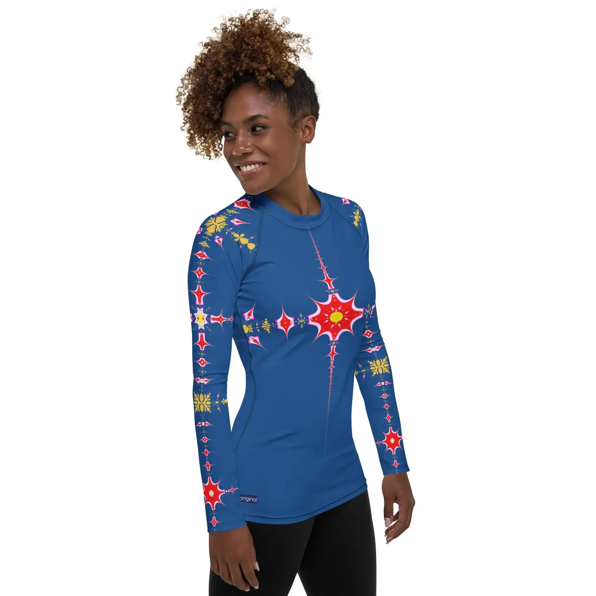 "Hippie Trippy" Collection - Women's Rash Guard