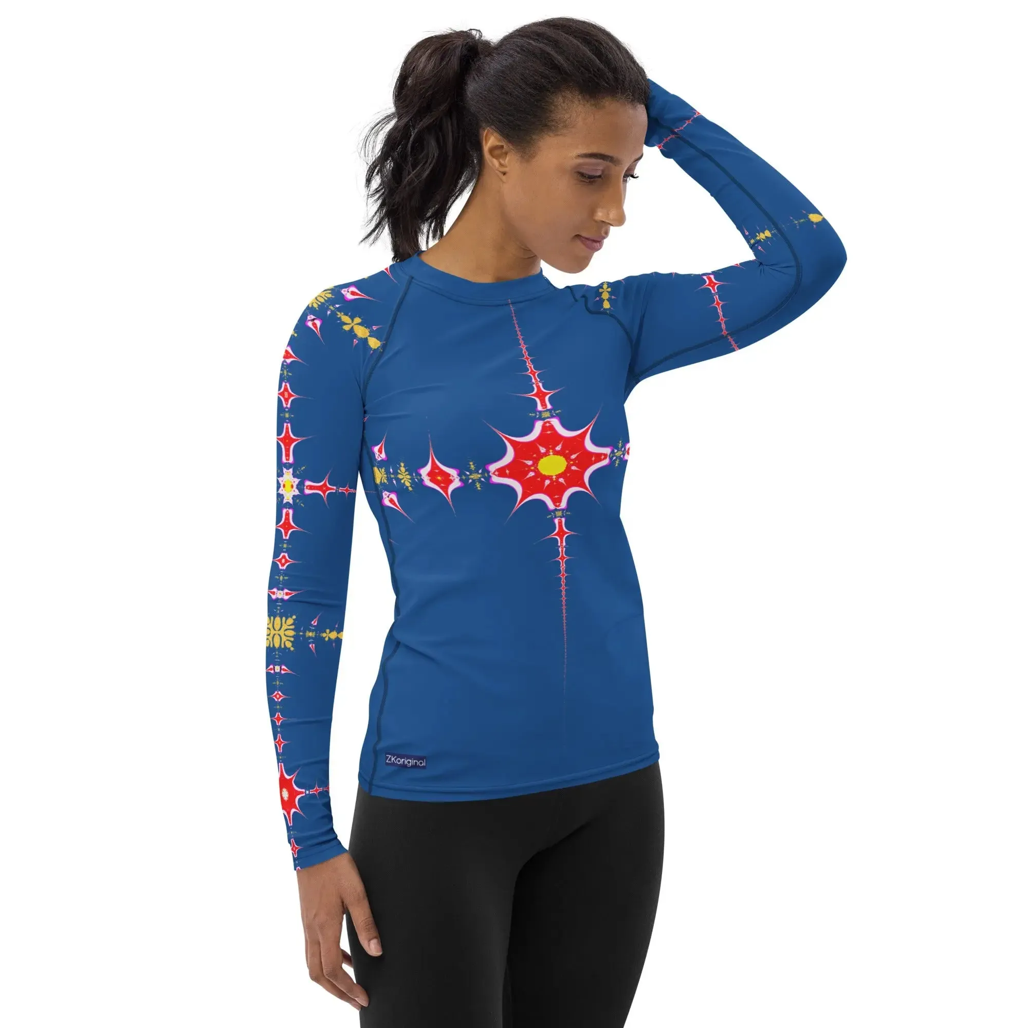 "Hippie Trippy" Collection - Women's Rash Guard