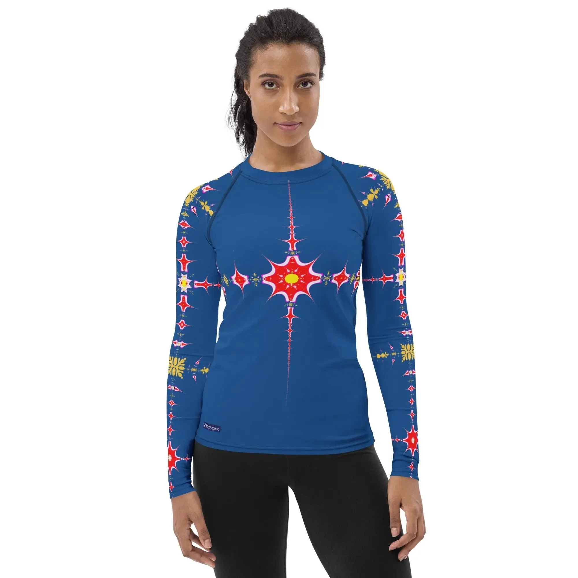 "Hippie Trippy" Collection - Women's Rash Guard