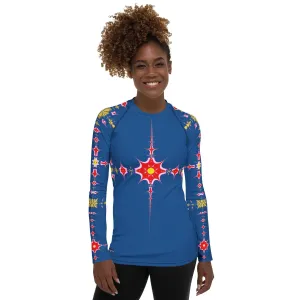 "Hippie Trippy" Collection - Women's Rash Guard