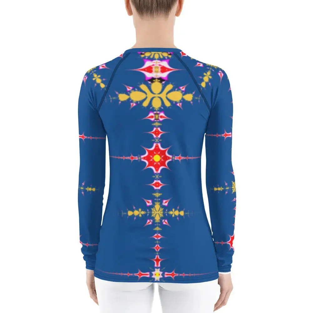 "Hippie Trippy" Collection - Women's Rash Guard
