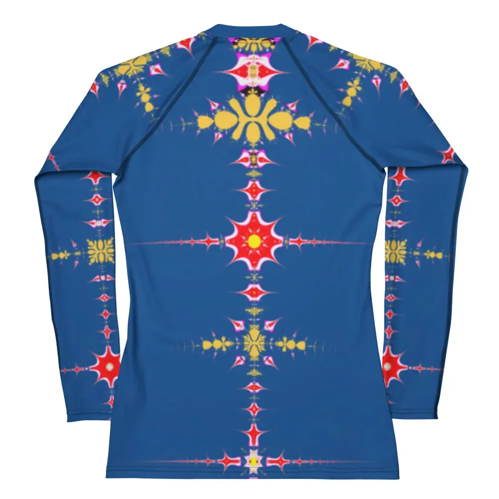 "Hippie Trippy" Collection - Women's Rash Guard