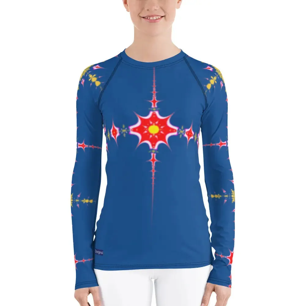 "Hippie Trippy" Collection - Women's Rash Guard