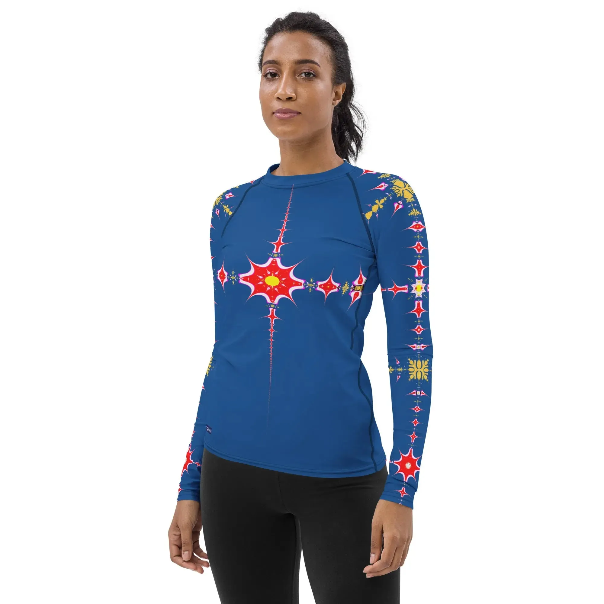 "Hippie Trippy" Collection - Women's Rash Guard