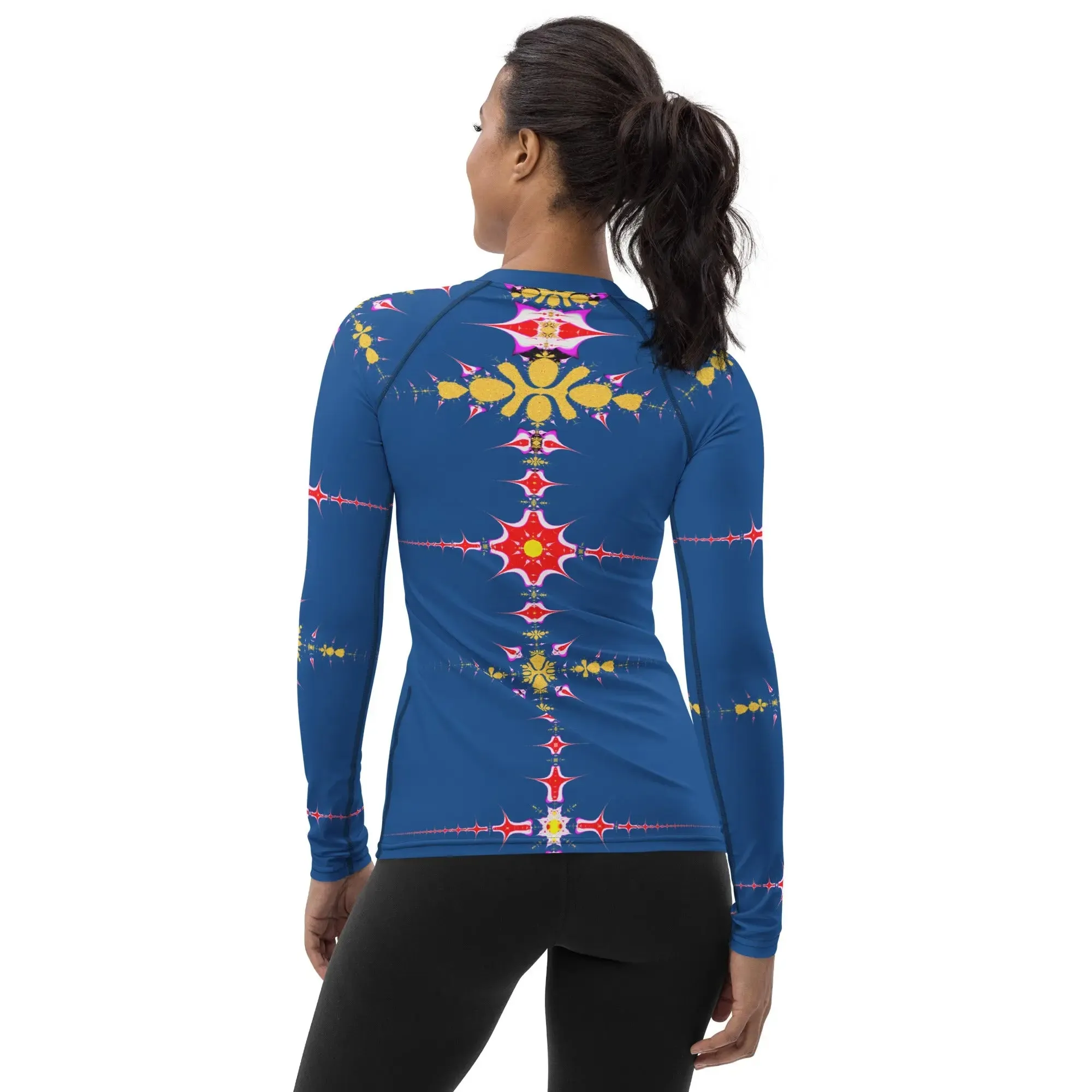 "Hippie Trippy" Collection - Women's Rash Guard