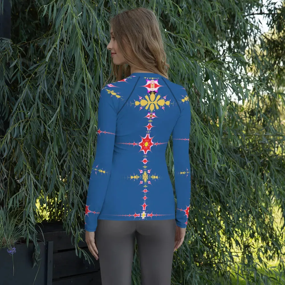 "Hippie Trippy" Collection - Women's Rash Guard