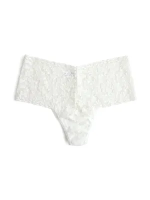 Retro Lace Thong Marshmallow