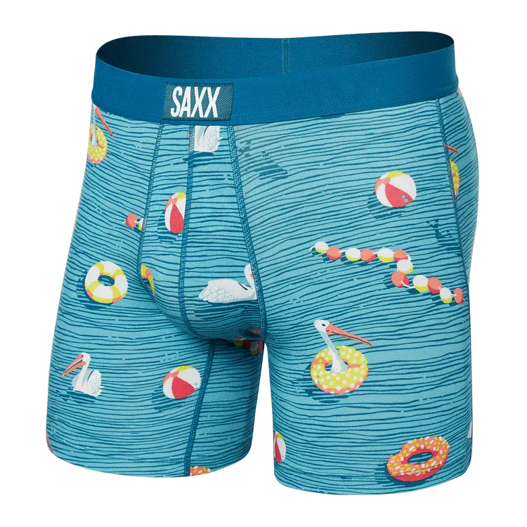 SAXX Vibe Super Soft Swimmers Boxer Briefs - Sea Level