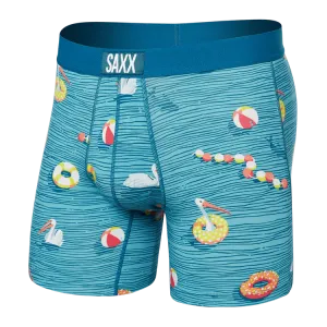 SAXX Vibe Super Soft Swimmers Boxer Briefs - Sea Level