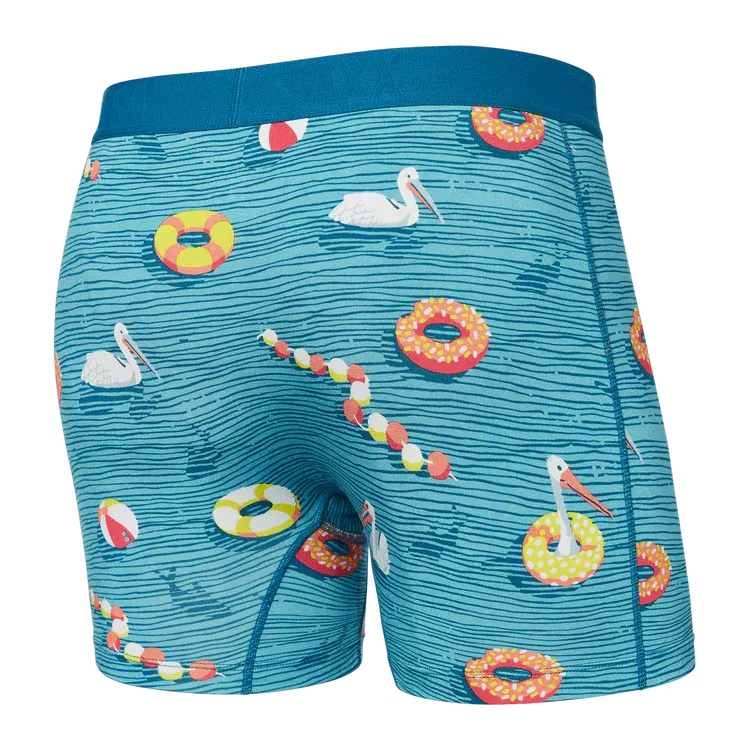 SAXX Vibe Super Soft Swimmers Boxer Briefs - Sea Level