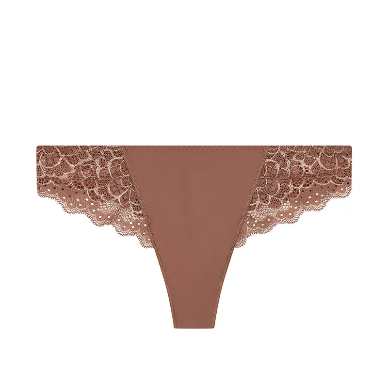 Simone Perele Caresse Thong | COCO BROWN