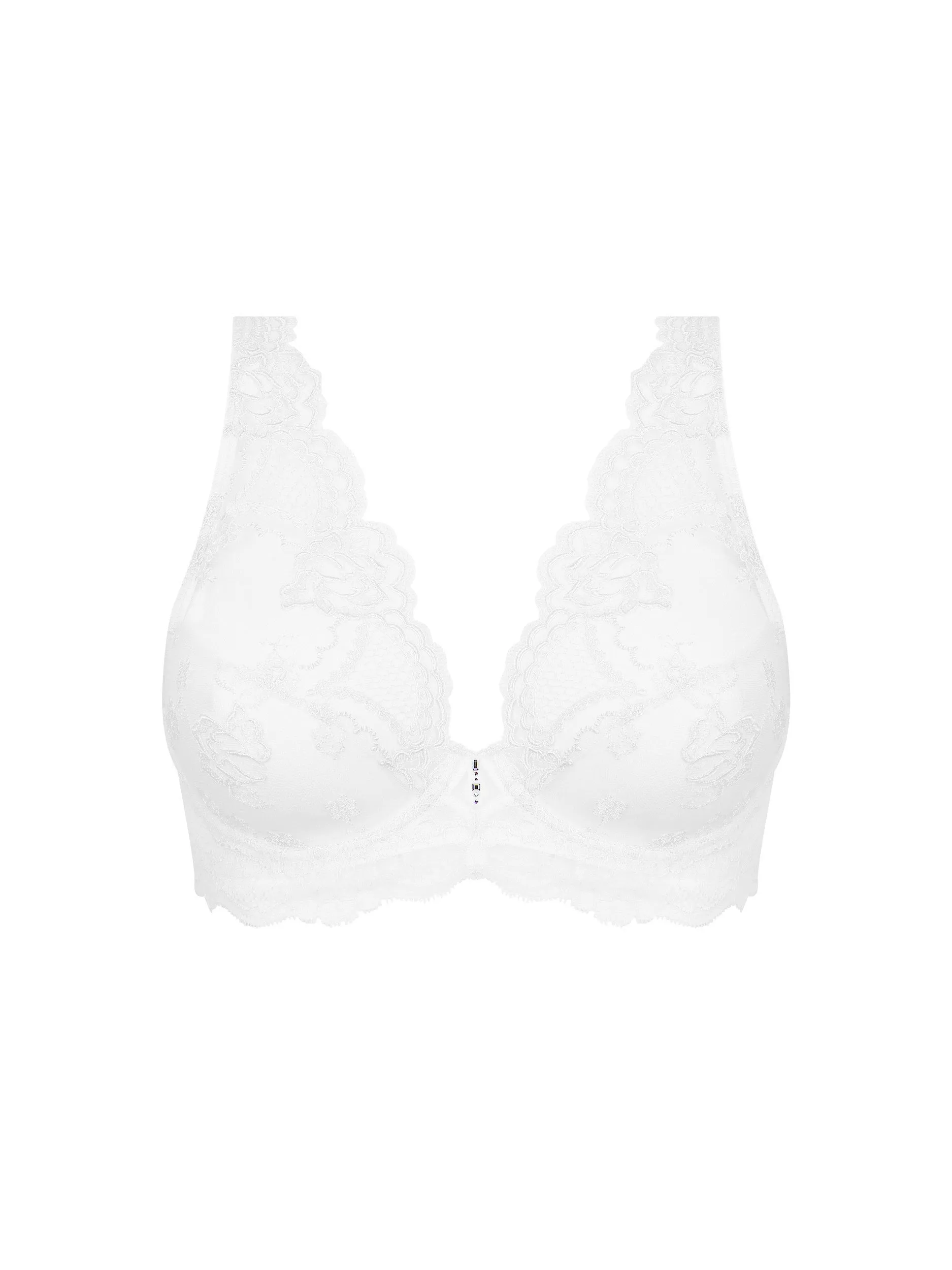 Sublime en Dentelle White Glam Bra