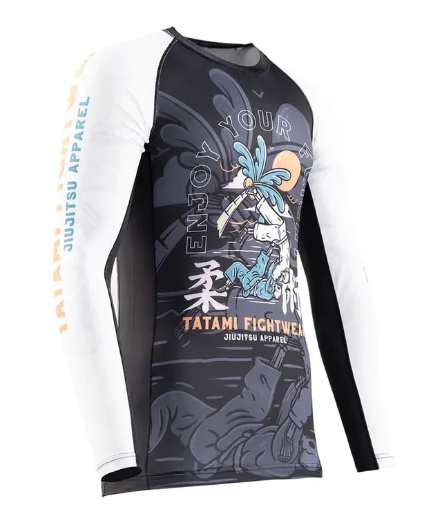 Tatami "Enjoy Your Flight" Eco Tech Recycled Rash Guard