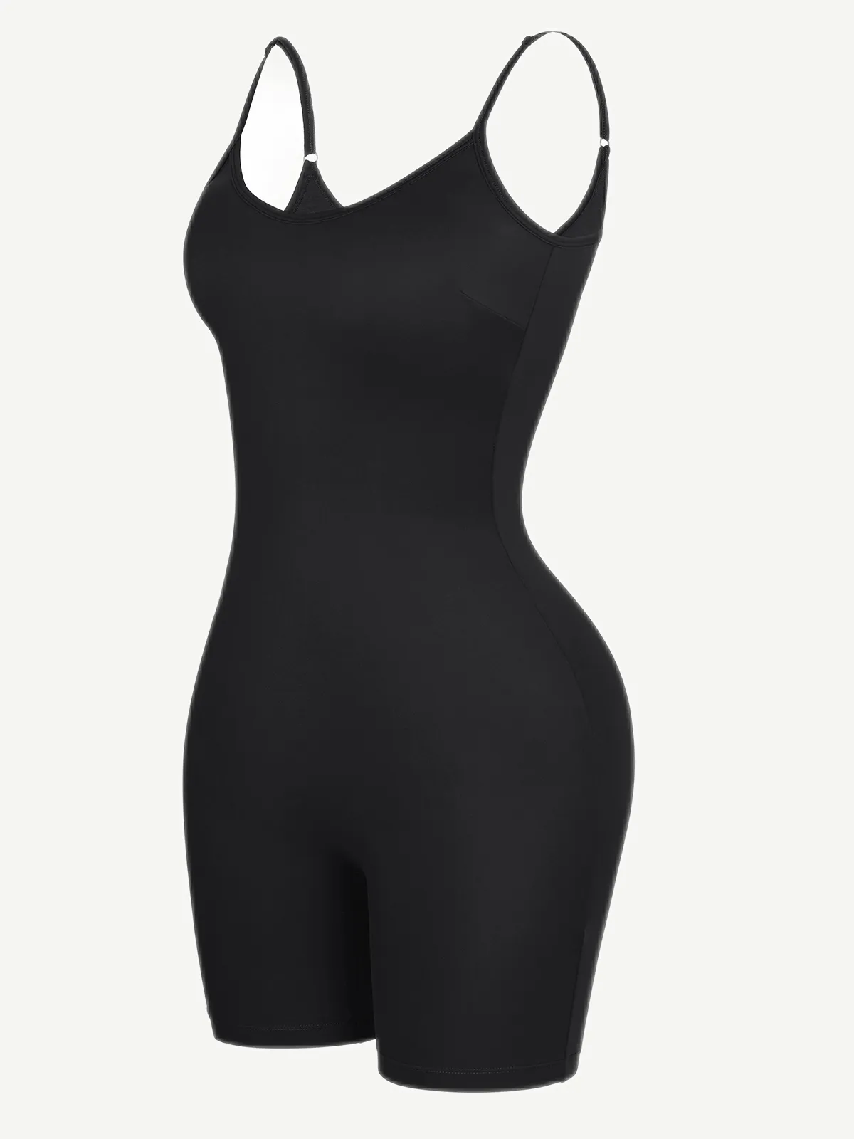 Wholesale Mid-Thigh Fitness & Shaping Breathable Romper