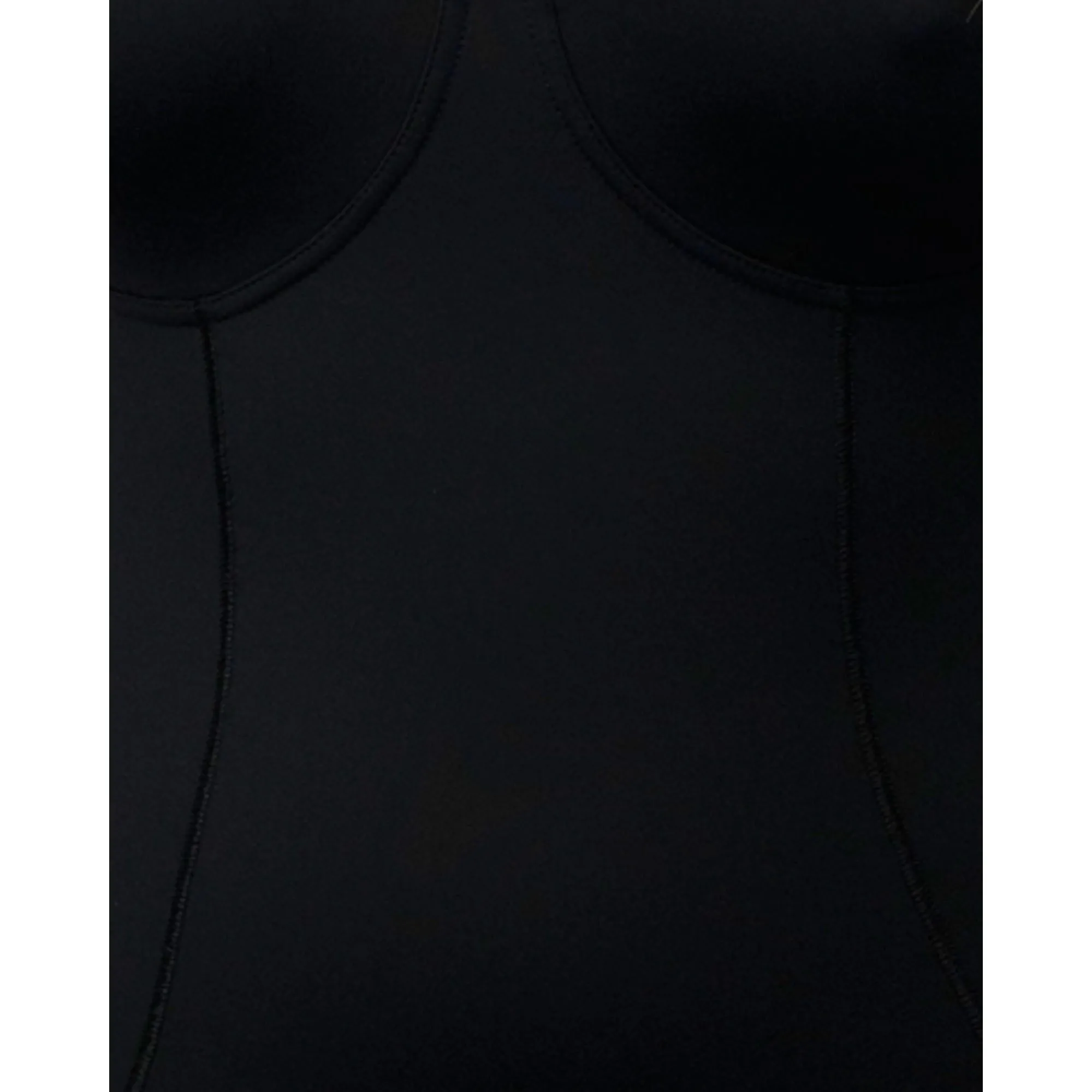Wirefree Opaque Shaping Bodysuit With Mesh