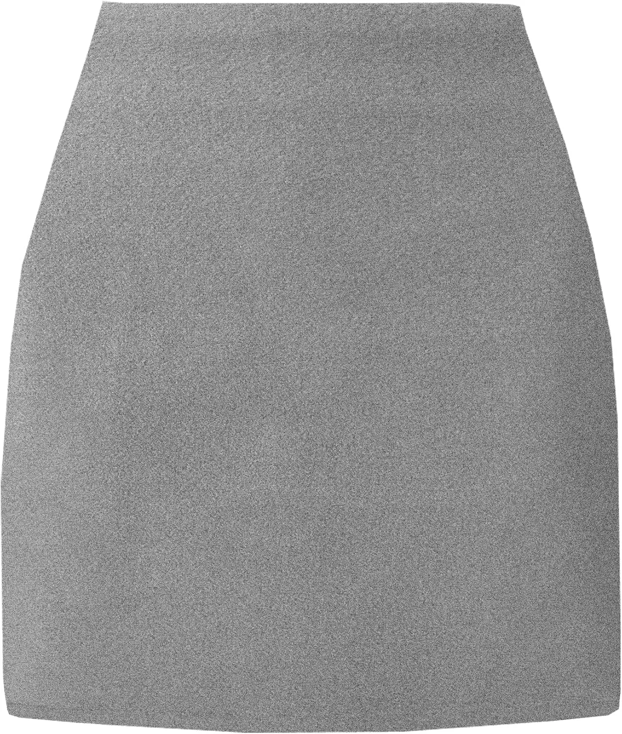 Women's High Waist Wool Fall Winter Mini Pencil Bodycon Skirt